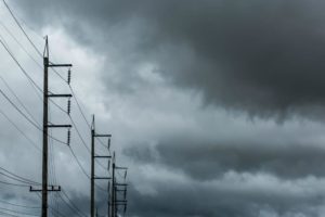 Utility Worker Escapes from Arc Flash on Power Line