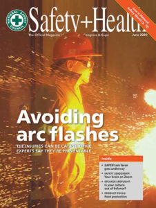 Avoiding Arc Flashes: Safety and Health Cover Features ArcWear and e-Hazard Test Photo