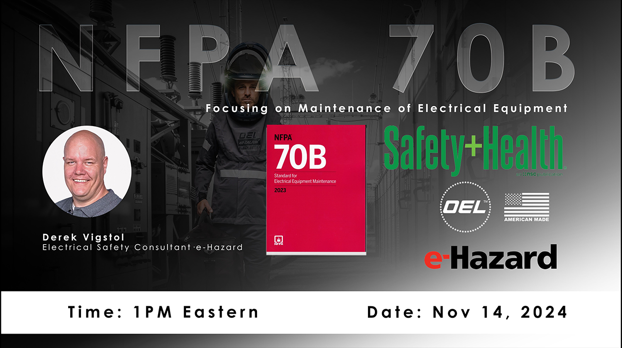 Webinar: Focusing on Maintenance of Electrical Equipment